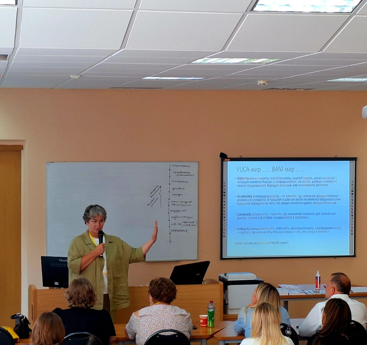 Встреча студентов 21ФПМ1 с Марией Моисеевной Миркес